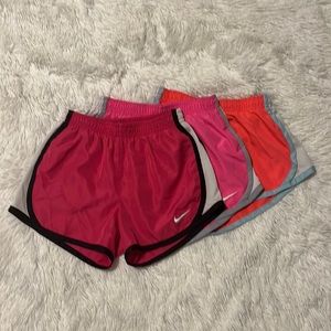 3 Pairs of Running Shorts (2 Nike & 1 90 Degree)